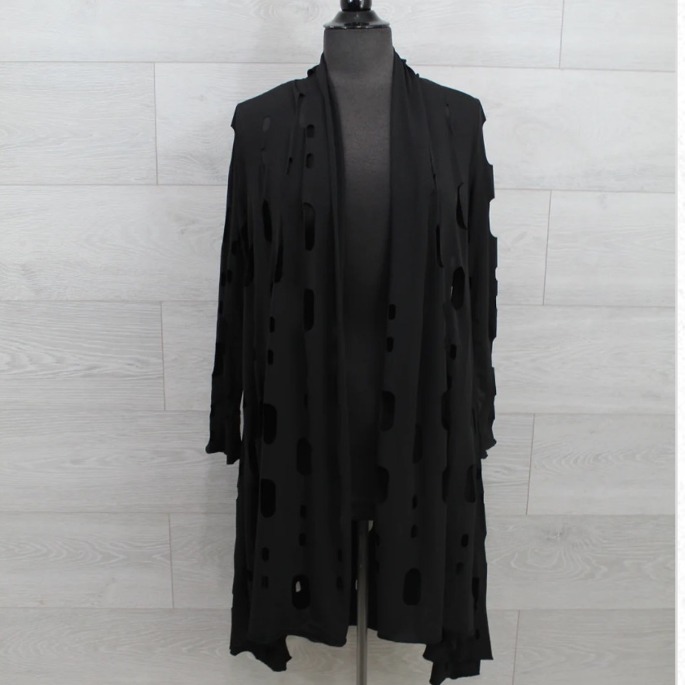 KOZAN luxury Distressed Cardigan